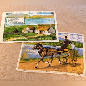 1970’s Ireland Souvenir Tea Towels